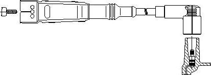 Bremi 151/60 - Провід запалювання autocars.com.ua