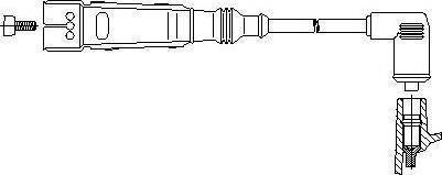 Bremi 154/60 - Провід запалювання autocars.com.ua