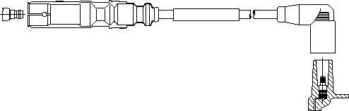 Bremi 162E66 - Провод зажигания autodnr.net