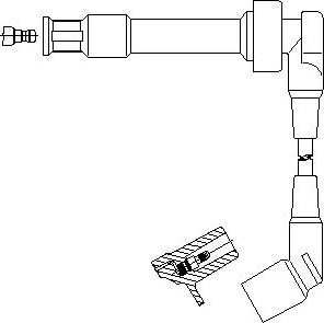 Bremi 176/95 - Провод зажигания avtokuzovplus.com.ua