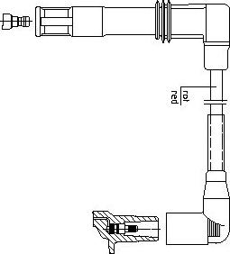 Bremi 1A12E43 - Провод зажигания autodnr.net