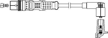 Bremi 1A25/52 - Провід запалювання autocars.com.ua
