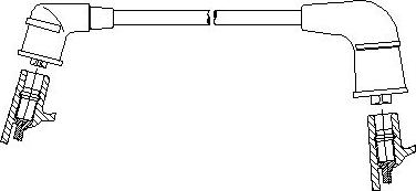 Bremi 389/30 - Провід запалювання autocars.com.ua
