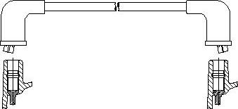 Bremi 3A12/53 - Провід запалювання autocars.com.ua