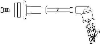 Bremi 3A14/45 - Провід запалювання autocars.com.ua