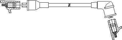 Bremi 3A15/37 - Провід запалювання autocars.com.ua