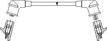 Bremi 3A18/64 - Провід запалювання autocars.com.ua