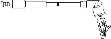 Bremi 3A20/21 - Провід запалювання autocars.com.ua