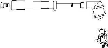 Bremi 3A23/36 - Провід запалювання autocars.com.ua