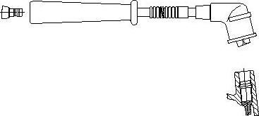 Bremi 3A23E94 - Провід запалювання autocars.com.ua