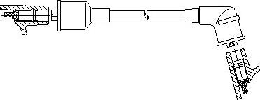 Bremi 3A32/22 - Провід запалювання autocars.com.ua