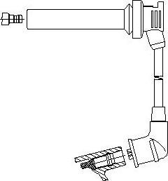 Bremi 403/49 - Провід запалювання autocars.com.ua