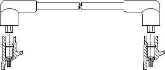 Bremi 446/45 - Провід запалювання autocars.com.ua