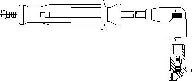 Bremi 465/61 - Провід запалювання autocars.com.ua