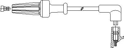 Bremi 470/36 - Провід запалювання autocars.com.ua