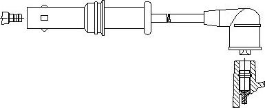 Bremi 492/66 - Провід запалювання autocars.com.ua