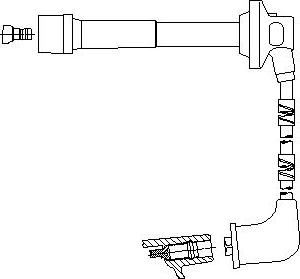 Bremi 496F59 - Провід запалювання autocars.com.ua