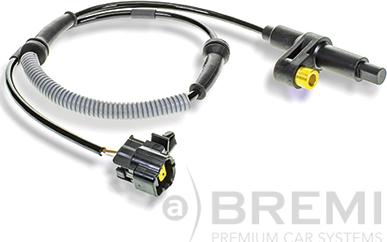 Bremi 50004 - Датчик ABS, частота обертання колеса autocars.com.ua