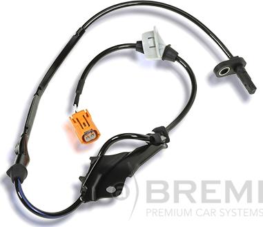 Bremi 50080 - Датчик ABS, частота вращения колеса avtokuzovplus.com.ua