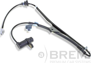 Bremi 50121 - Датчик ABS, частота обертання колеса autocars.com.ua