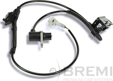 Bremi 50161 - Датчик ABS, частота обертання колеса autocars.com.ua