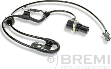 Bremi 50182 - Датчик ABS, частота обертання колеса autocars.com.ua