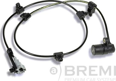 Bremi 50184 - Датчик ABS, частота обертання колеса autocars.com.ua