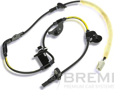 Bremi 50186 - Датчик ABS, частота обертання колеса autocars.com.ua