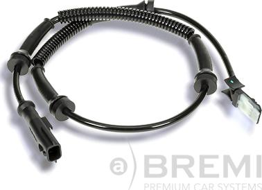 Bremi 50250 - Датчик ABS, частота обертання колеса autocars.com.ua