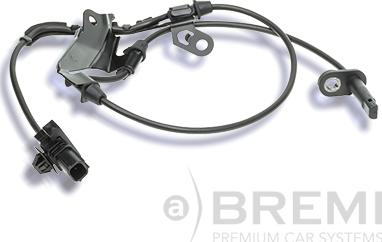 Bremi 50757 - Датчик ABS, частота обертання колеса autocars.com.ua