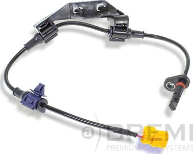 Bremi 50800 - Датчик ABS, частота обертання колеса autocars.com.ua