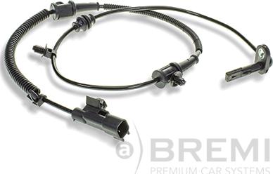 Bremi 50969 - Датчик ABS, частота обертання колеса autocars.com.ua