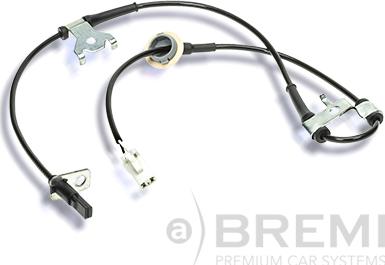 Bremi 50972 - Датчик ABS, частота обертання колеса autocars.com.ua