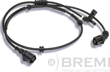 Bremi 51060 - Датчик ABS, частота обертання колеса autocars.com.ua