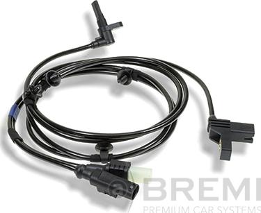 Bremi 51102 - Датчик ABS, частота обертання колеса autocars.com.ua