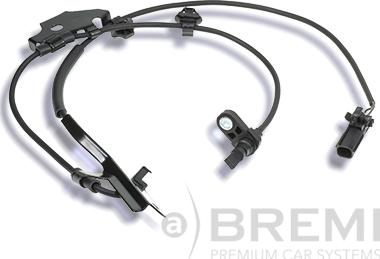 Bremi 51195 - Датчик ABS, частота вращения колеса autodnr.net