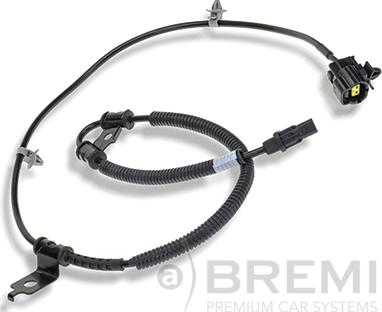 Bremi 51249 - Датчик ABS, частота обертання колеса autocars.com.ua