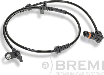 Bremi 51299 - Датчик ABS, частота вращения колеса autodnr.net