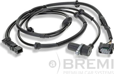 Bremi 51540 - Датчик ABS, частота обертання колеса autocars.com.ua