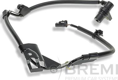 Bremi 51553 - Датчик ABS, частота обертання колеса autocars.com.ua