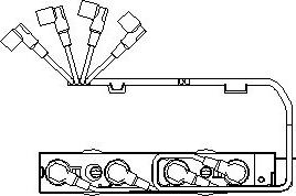 Bremi 573/100 - Комплект проводів запалювання autocars.com.ua