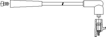 Bremi 611/60 - Провід запалювання autocars.com.ua
