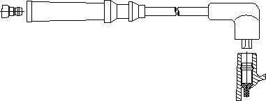 Bremi 626/69 - Провід запалювання autocars.com.ua