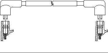 Bremi 627E26 - Провід запалювання autocars.com.ua