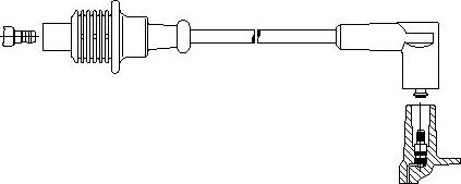 Bremi 631/40 - Провод зажигания avtokuzovplus.com.ua