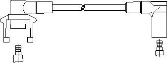 Bremi 638/38 - Провід запалювання autocars.com.ua
