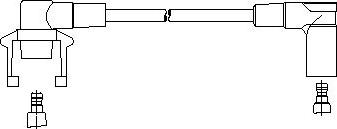 Bremi 638/90 - Провід запалювання autocars.com.ua