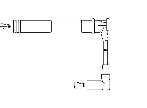 Bremi 643/55 - Провід запалювання autocars.com.ua