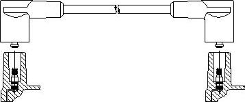 Bremi 677/55 - Провод зажигания avtokuzovplus.com.ua