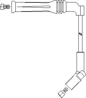 Bremi 687/20 - Провід запалювання autocars.com.ua